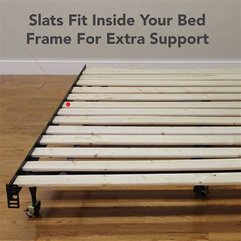 metal bed slats vs wood